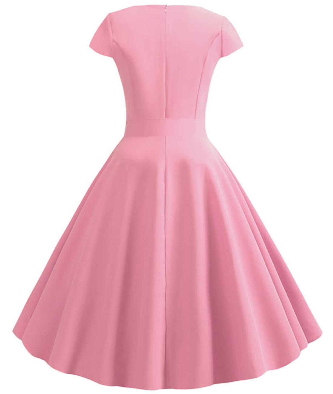 Robe Pin Up Rose - Madame Vintage