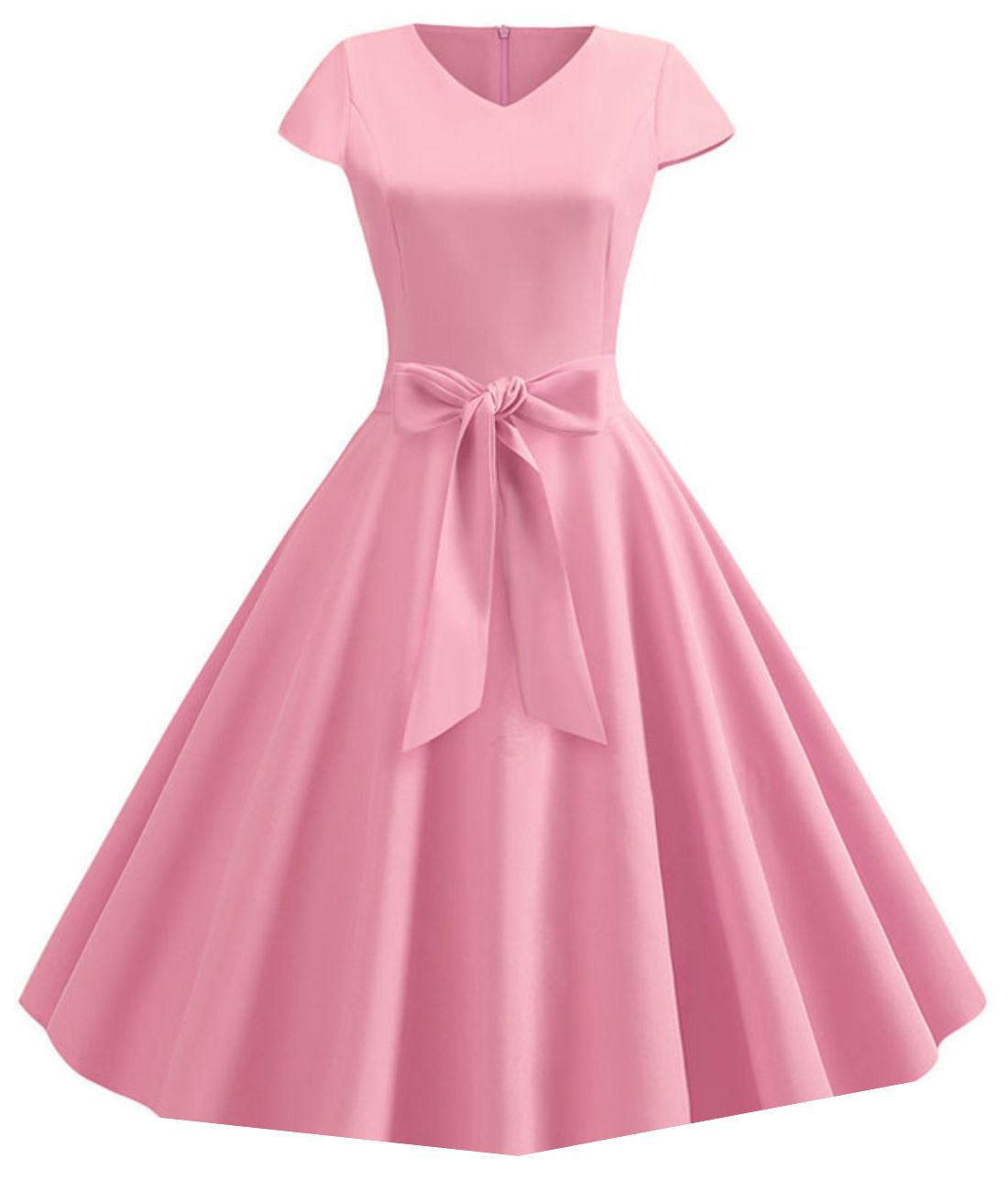 Robe Pin Up Rose - Madame Vintage