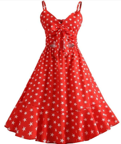 Robe Pin Up Rouge - Madame Vintage