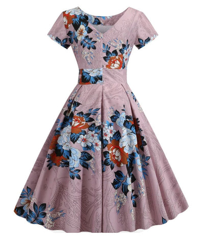 Robe Rétro Année 50 - Madame-Vintage
