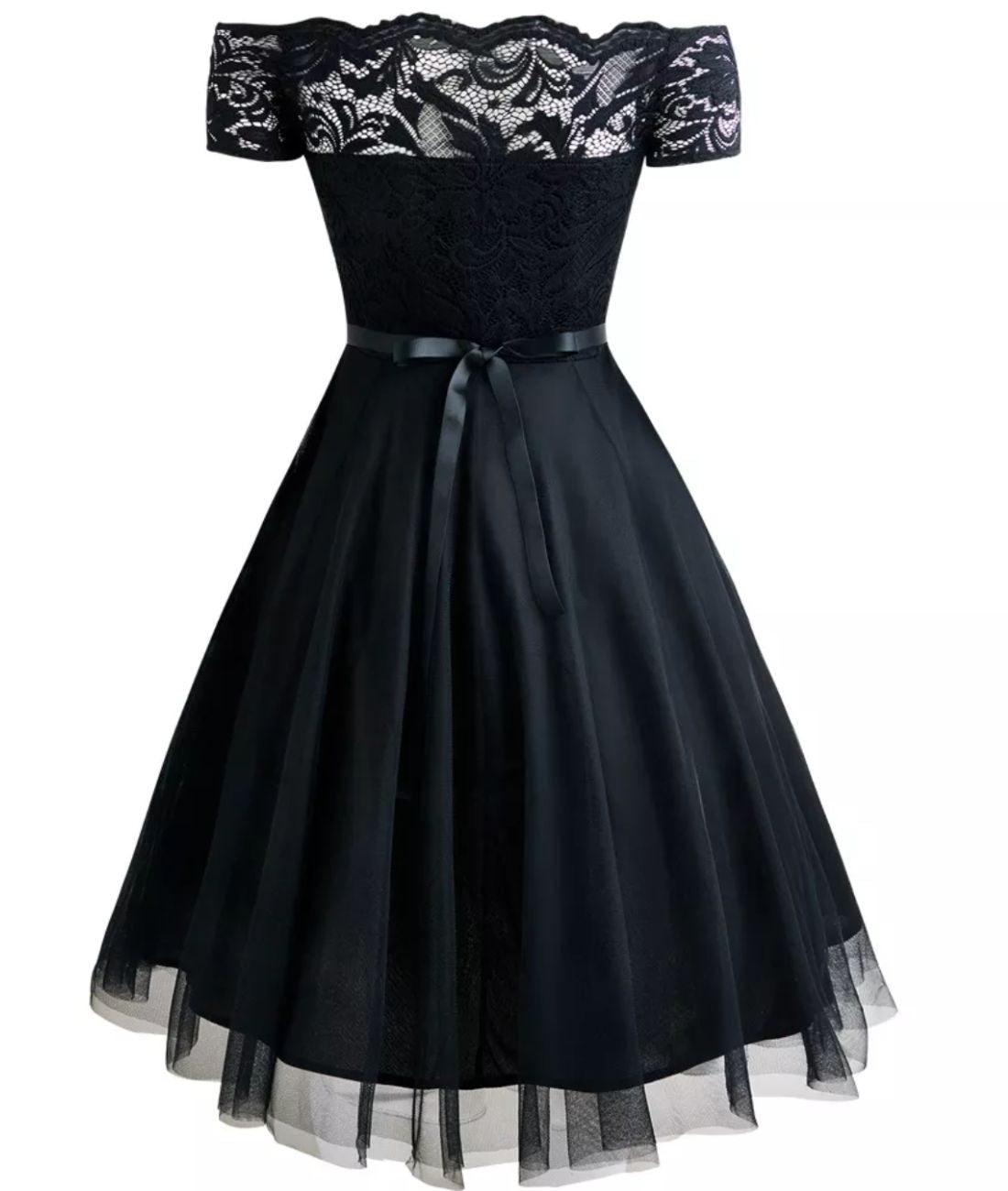 Robe Retro Années 50 - Madame-Vintage