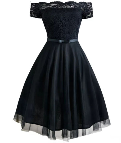 Robe Retro Années 50 - Madame-Vintage