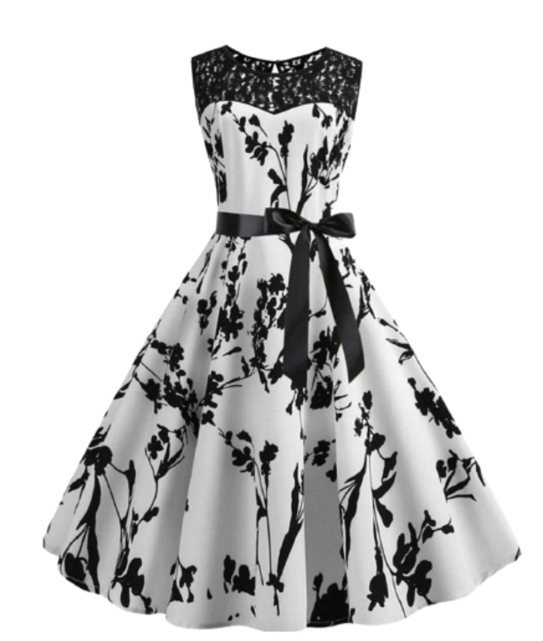 Robe Rockabilly Dentelle - Madame Vintage