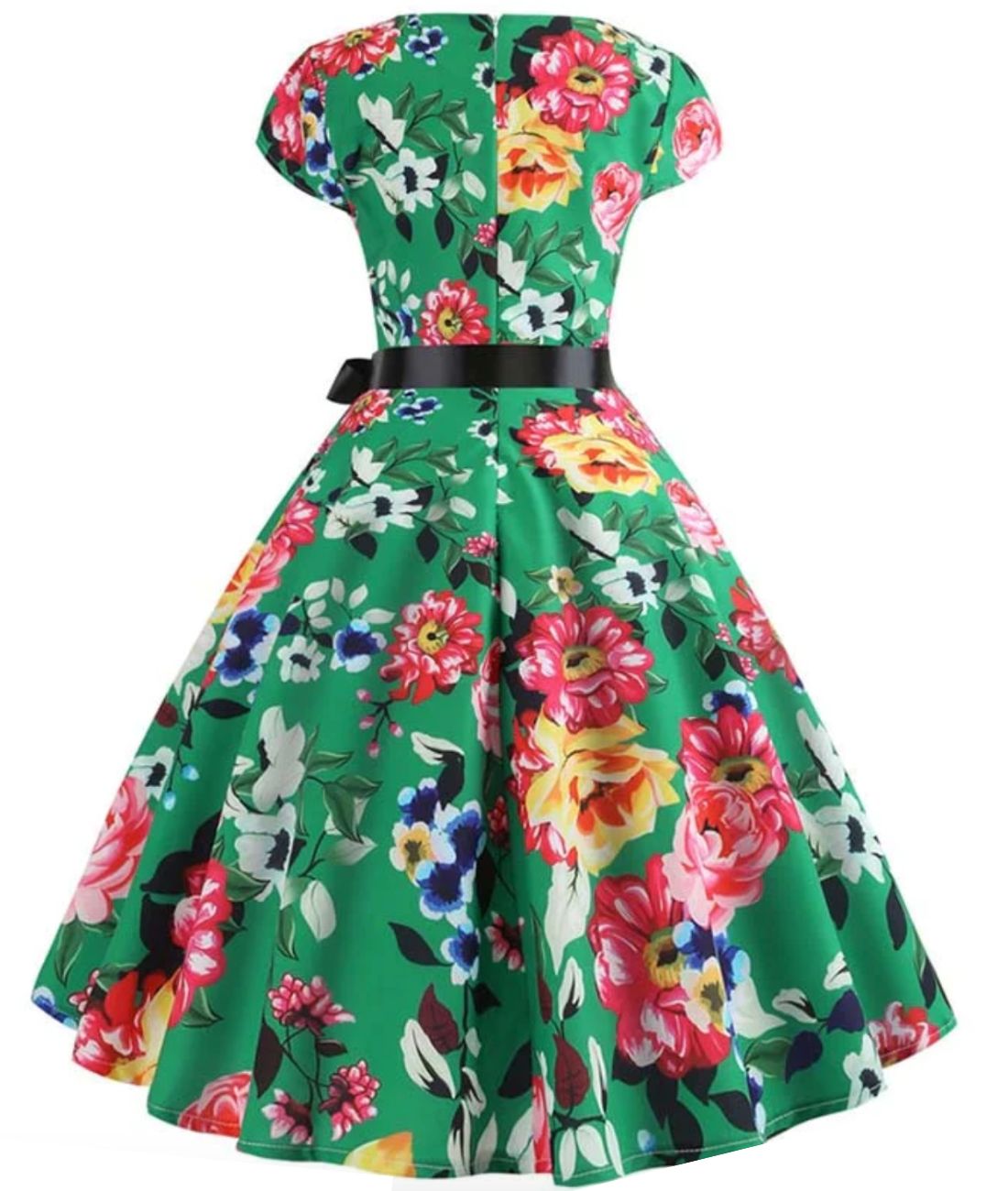 Robe Rockabilly Fleur - Madame Vintage