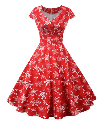 Robe Rockabilly Noel - Madame Vintage