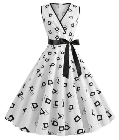 Robe Rockabilly Vichy - Madame Vintage 