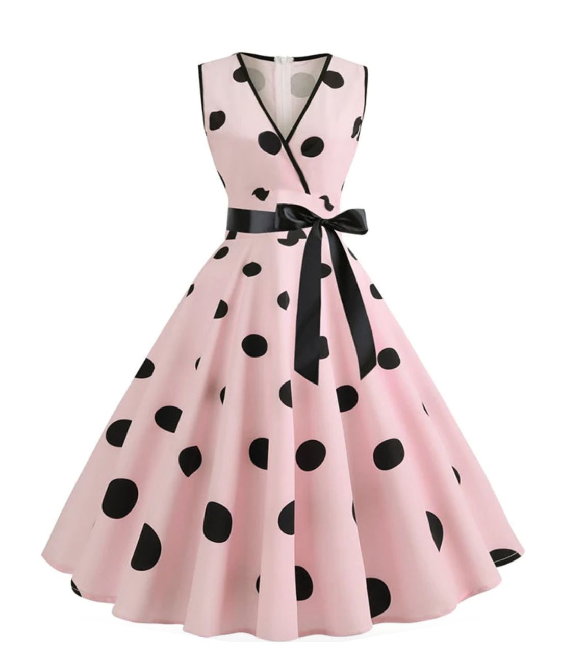 Robe Sans Manche Année 50 - Madame Vintage