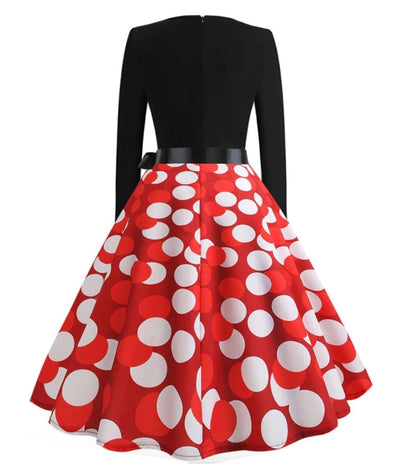 Robe Style Année 50 Pin Up - Madame-Vintage