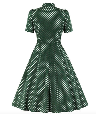 Robe Style Années 40 - Madame-Vintage 