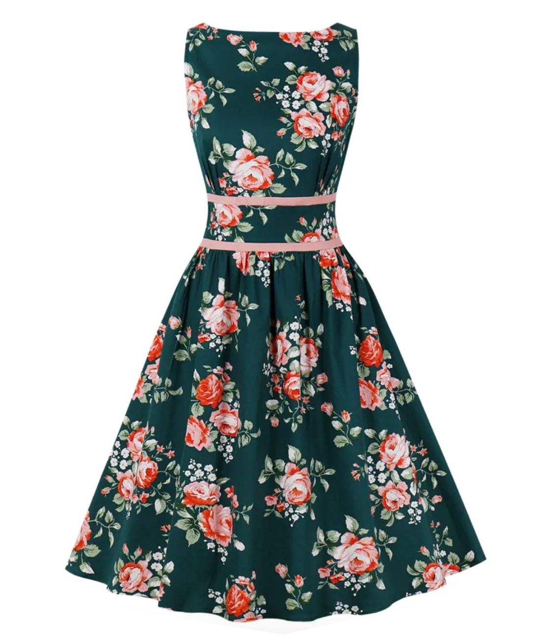 Robe Swing Année 50 - Madame Vintage 