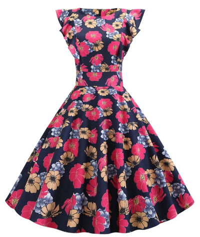 Robe Typique Année 50 - Madame Vintage
