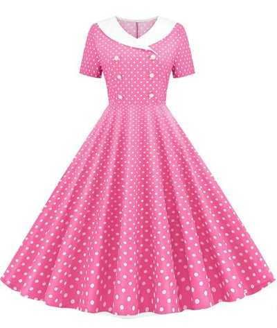 Robe Vintage Des Années 50 - Madame Vintage