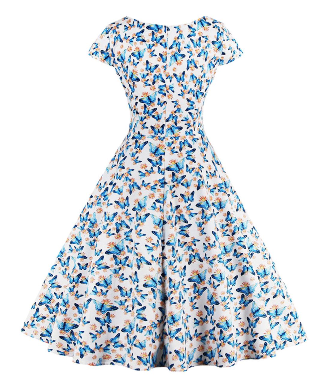 Robe Vintage Pin Up Papillon - Madame Vintage