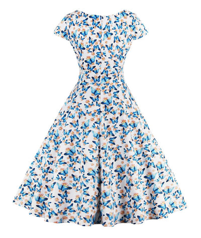 Robe Vintage Pin Up Papillon - Madame Vintage