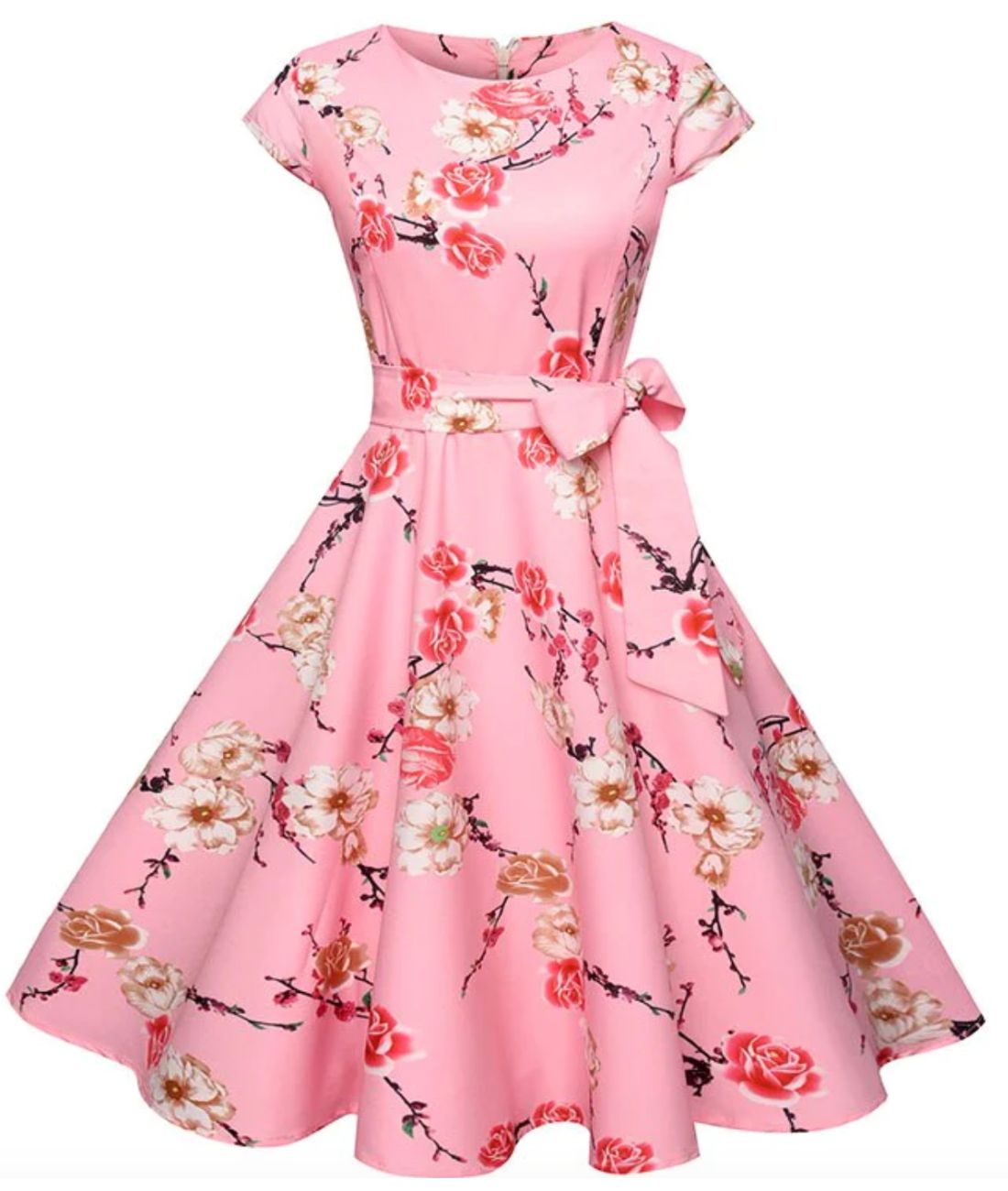 Robes Années 50 Multicolore - Madame-Vintage