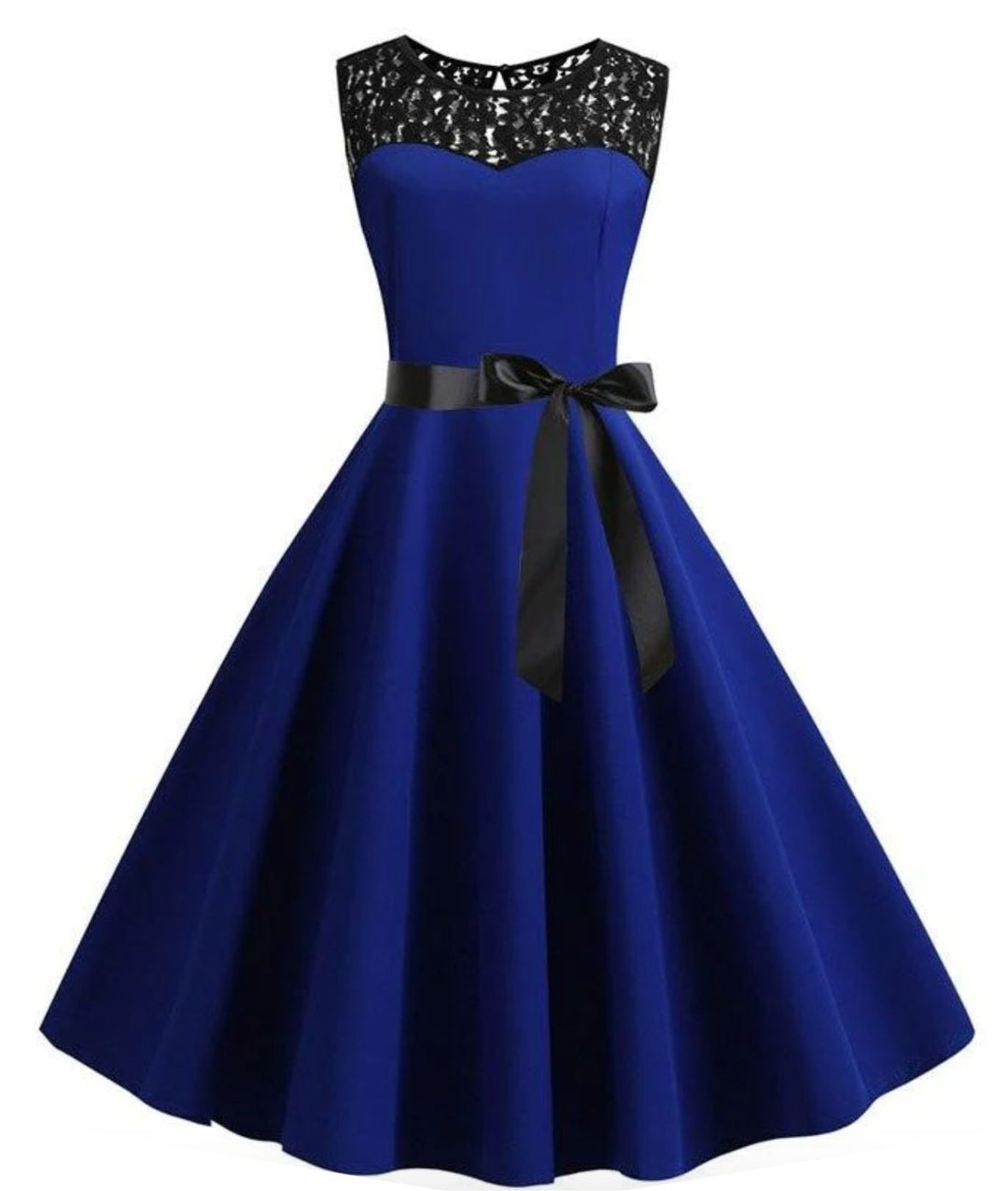Robes Des Annees 60 Bleu Marine Madame Vintage